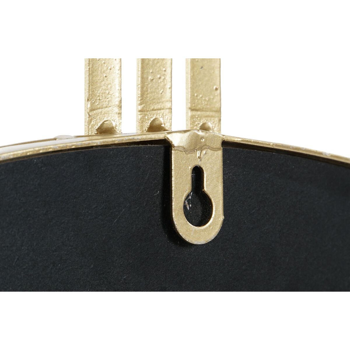 Specchio da parete Home ESPRIT Dorato 85 x 2 x 85 cm